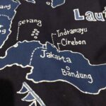 【100枚のバティック】（16）インドネシア地図　㊦