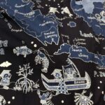 ［100枚のバティック］（15）賀集さんのインドネシア地図　㊤