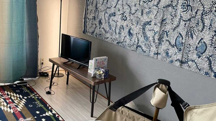 yumiさんの部屋に飾られた「イワック・エトン」