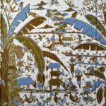 バナナの木［100枚のバティック（48）］