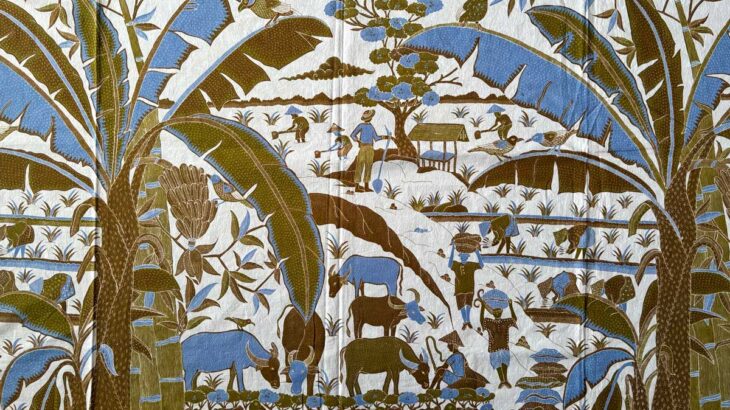 バナナの木［100枚のバティック（48）］