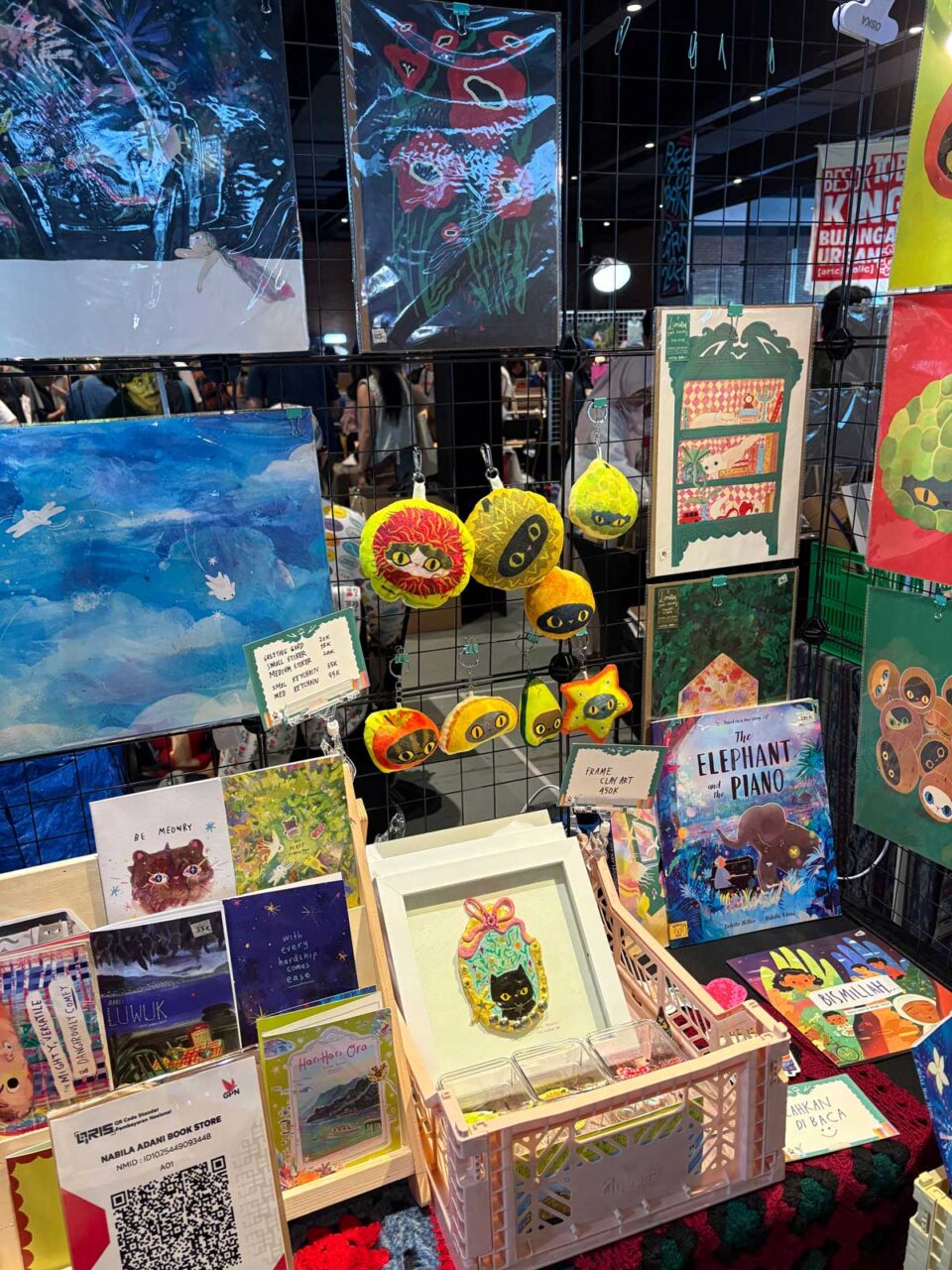 ナビラさんのブース